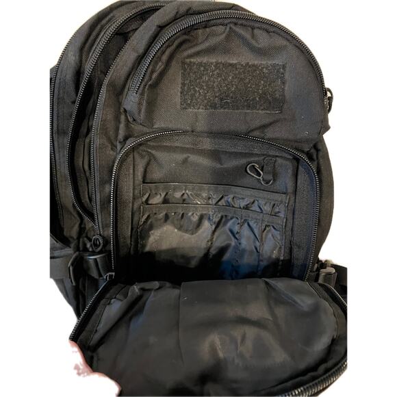 Shoulder Sling Medium Military Tactical Black Backpack - Picture 3 of 6